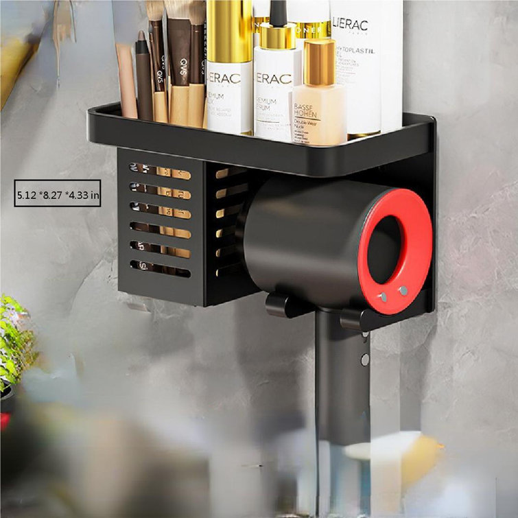 Rebrilliant Katzue Stainless Steel 1 Hair Tool Holder Wayfair Canada